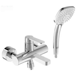 Miscelatore Vasca Esterno Con Doccino Gio' Art. b0622aa - Cromo A Magazzino en oferta