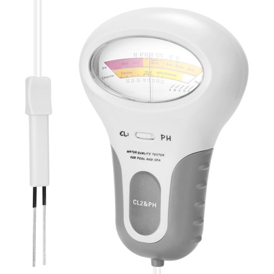 Rilevatore di qualita dell'acqua per piscine CL2 e PH pc102