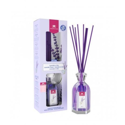 Deodorante per Ambienti Mikado Lavanda Lilla (180 ml) - Cristalinas
