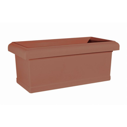 Cassetta Resina Liscia Rettangolare cm. 80 Terracotta características