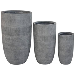 Patricia - Set Di 3 Vasi en oferta