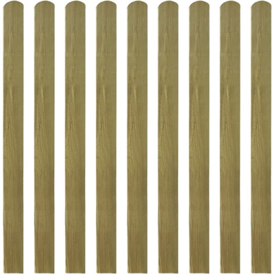 Staccionata 10 pz in Legno Impregnato 120 cm