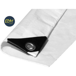 Tendalino 5x8mts occhielli in metallo bianco a doppia faccia densità 90gr / m2 características