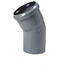Curva 30° diam. 40 mm per tubo scarichi domestici 2 pezzi características