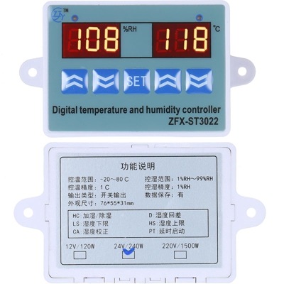 regolatore di temperatura digitale intelligente 24V