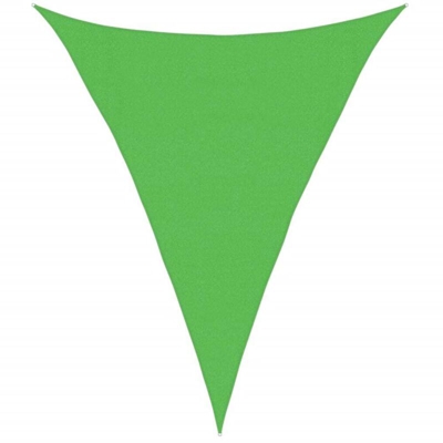 Vela Parasole 160 g/m² Verde Chiaro 3x4x4 m in HDPE - Verde - Vidaxl