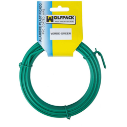 Filo plastificato (rotolo da 20 metri) Verde Nº 16 / 2.7 mm. características