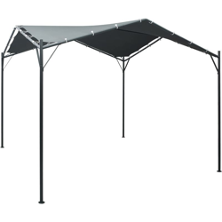 Gazebo Padiglione Tenda Tettoia 3x3 m Acciaio Antracite precio