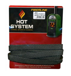 GUARNIZIONE in fibra di vetro per STUFA AUTOADESIVA 10x2,5 mt FIBERLINE en oferta
