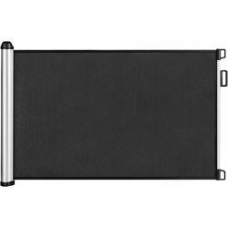 Barriera di Protezione Avvolgibile da Scale e Porte, per Bambini ed Animali, Estensibile fino a 130cm (Argento) características
