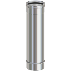 Generico - TUBO INOX AISI 304 CM. 50 D. 80 X PELLET características