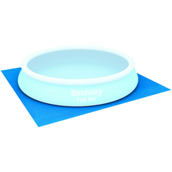 Bestway Telo di Protezione per Piscina Flowclear 396x396 cm - Blu características