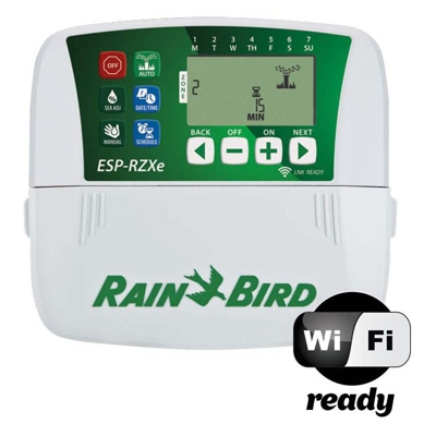 Programmatore compatibile wifi a 6 stazioni, montaggio da interno - rzxe6i - rain bird