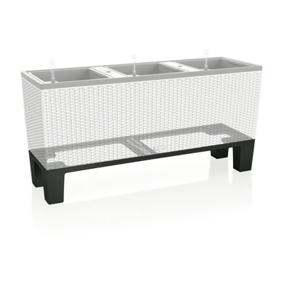 Basamento per Vaso TRIO 40 Nero h. 15 cm - Lechuza