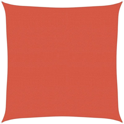 vidaXL Vela Parasole 160 g/m² Terracotta 6x6 m in HDPE en oferta