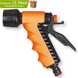 Claber 8538 lance a pistola ergo regolabili con innesto rapido quick click multipack 15 pezzi características