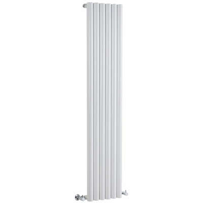 Hudson Reed Savy Radiatore Termoarredo di Design Verticale Moderno - Termosifone Con Finitura Bianca - Design a Colonna - 1780 x 354mm - 1043W