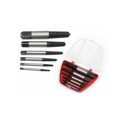 Set 6 Estrattori Per Viti Bulloni Rovinate Spezzate Prigionieri Viti Spezzati