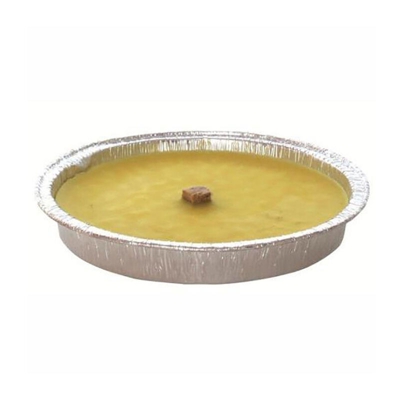 1 candela alla citronella in alluminio antivento diametro 20 cm fiaccole