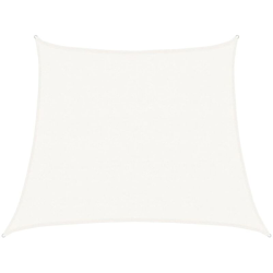 Vela Parasole 160 g/m² Bianca 3/4x3 m in HDPE - Bianco - Vidaxl en oferta