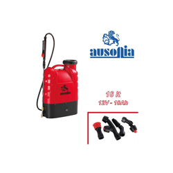 Irroratore/Spruzzatore/Spruzzino/Pompa irroratrice con batteria al litio ricaricabile 12V 16lt. a spalla/zaino Ausonia características