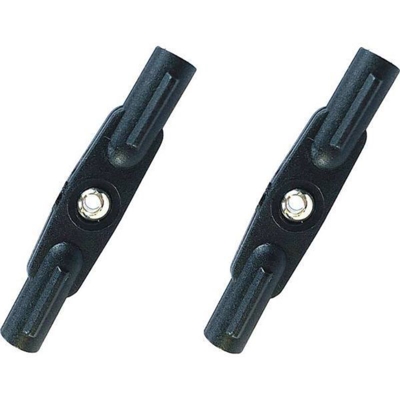 Famotec Plastica, Ottone Doppia testa sferica con filettatura interna M3 40 mm 2 pz.