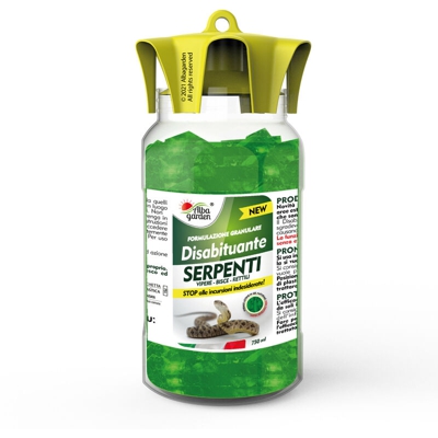 Disabituante repellente barriera serpenti cubo gel x 750 ml