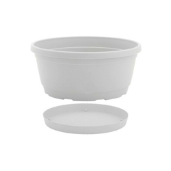 Vaso ciotola rumba cm 20 colore bianco precio