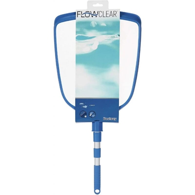 Skimmer retino pulizia superficie acqua piscine fuori terra manico telescopico