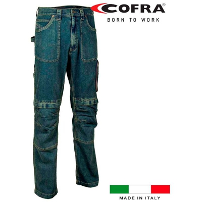 Pantaloni dortmund blu scuro taglia 40 - Cofra