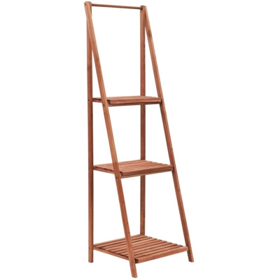 Piedistallo per Piante in Legno di Cedro 45x40x145 cm - Marrone - Vidaxl