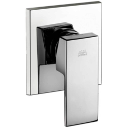 Miscelatore incasso doccia Elle ottone cromato lucido maniglia squadrata - Paffoni características