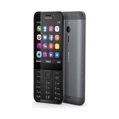 230 Dual Sim Grigio Scuro Display 2.8'' +Slot MicroSD Fotocamera 2Mpx Bluetooth - Europa