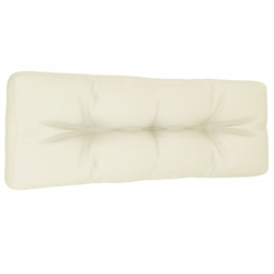 Cuscino per Divano Pallet Crema 120x40x12 cm - crema - Vidaxl precio