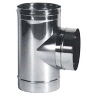 Gomito T Inox 25 Laterale M - Maral