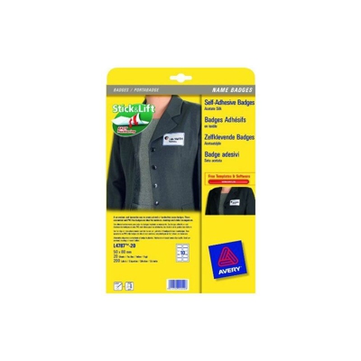 L4787-20 etichetta per stampante - Avery