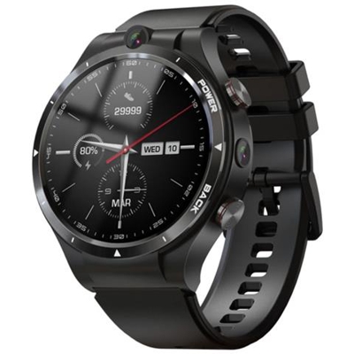 Smart Watch Con Scheda Nano Sim 1.6 ''''schermo Ips 4 Gb + 128 Gb 5.0 Mp + 2.0 Mp Doppia Fotocamera Ip67 Smartwatch Sportivo Impermeabile | Orologi Intelligenti (nero)