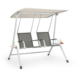 Bel Air Duo Swing Dondolo Hollywood antracite/crema en oferta