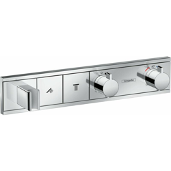 Set da incasso RainSelect per 2 consumatori, colorazione: cromo - 15355000 - Hansgrohe en oferta
