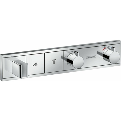 Set da incasso RainSelect per 2 consumatori, colorazione: cromo - 15355000 - Hansgrohe