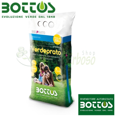 Verdeprato 11-0-0 + 6 Fe - Fertilizzante per prato da 5 kg