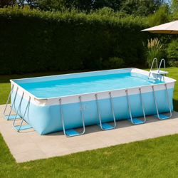 Platinum Piscina Frame 549x574x122cm Capri - San Marco en oferta