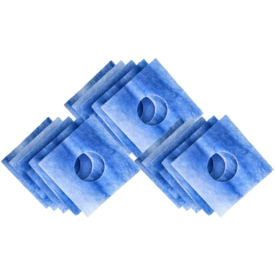 vhbw 15x Filtro per Apparecchio di Ventilazione, Ventola da Bagno Limodor / Limot Ventola F-Serie D, ELF, LF