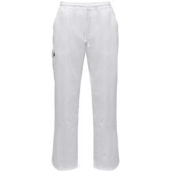vidaXL Pantaloni da Cuoco 2 pz con Cintura Elastica Taglia M Bianchi - Bianco características