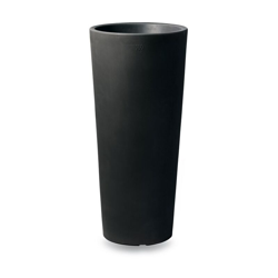 Cache pot rotondo in resina 'Genesis' h. 70 cm. Antracite precio