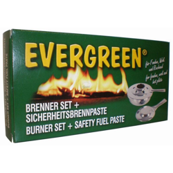 Kit fornelletto con bruciatore e ricarica pasta combustibile per fonduta barbecue características