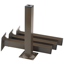 Diy Element - PIEDE QUADRO BIANCO 25X25 H400 | PZ en oferta