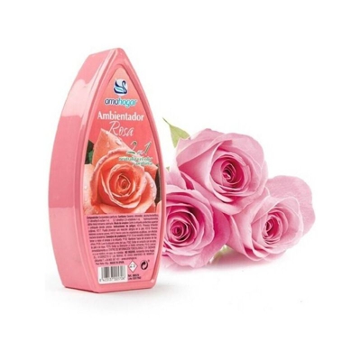 Set 12 Deodoranti Gel Profumo Ambiente Assorbi Odori Fragranza Rosa