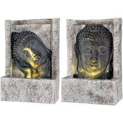 Fontana Buddha Dimensione cm 13,5x28x40 Assortito 2 Varianti (1 pezzo, invio casuale) FONTANA BUDDHA CM.13.5X28X40 ASS.2 | PZ características