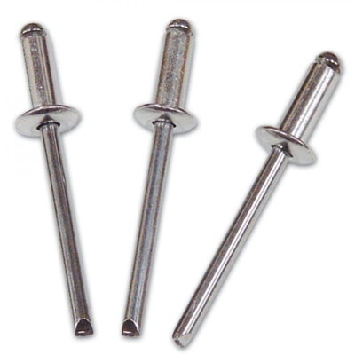 4X8 Mm Rivetti Alluminio A Strappo -- Confezione 100 Pz-- Brixo Rivettatrice Rivetto